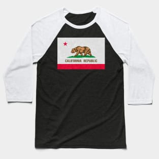 Flag of California Baseball T-Shirt